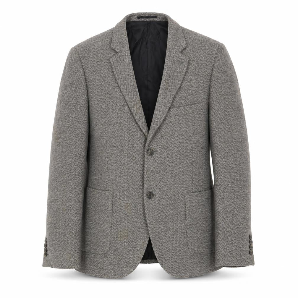 Topman Mens Brown Wool Jacket Suit Jacket Size 42 Regular