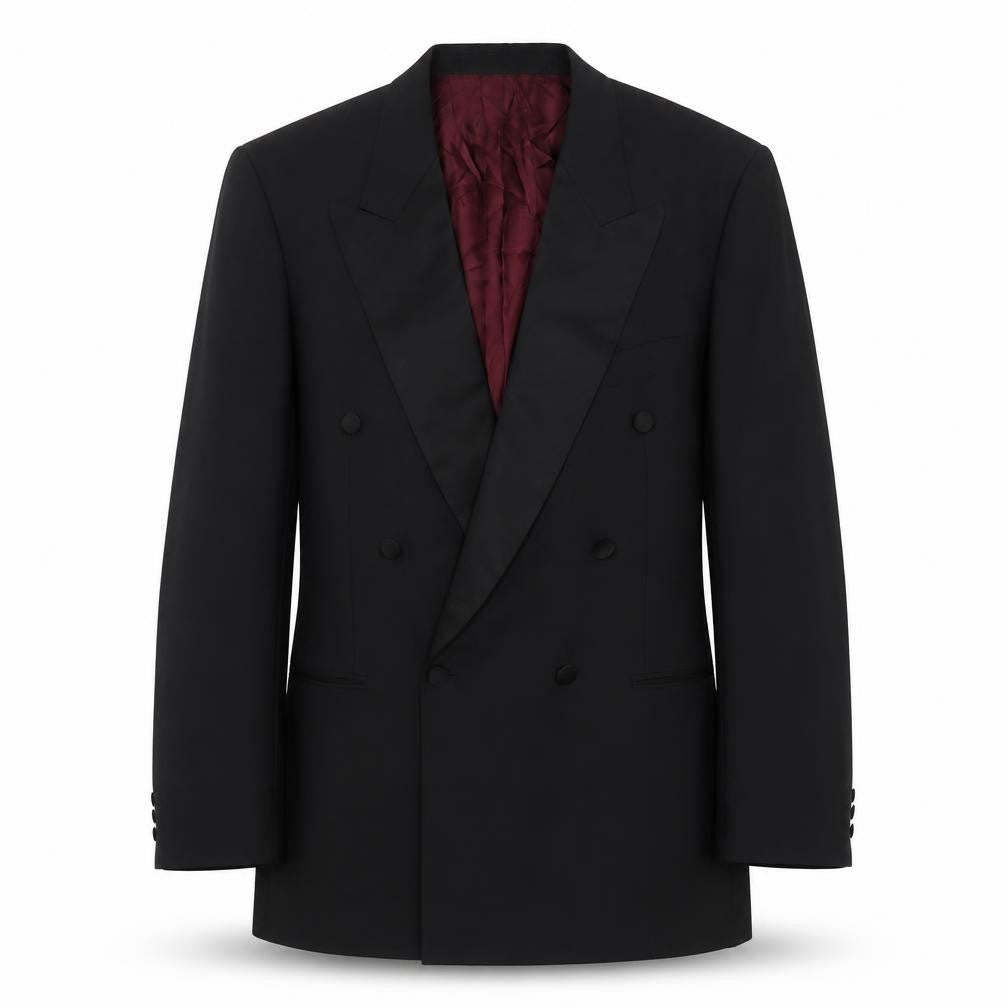 Marks & Spencer Mens Black Polyester Jacket Suit Jacket Size 40 Regular