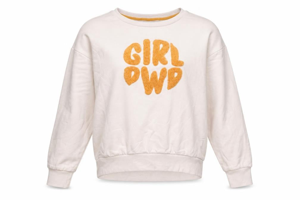 Only Womens Pink Cotton Pullover Sweatshirt Size M Pullover - Embroidered