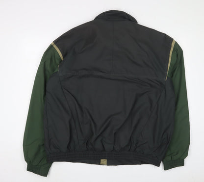 Proquip Mens Green Jacket Coat Size XL Zip - Logo, Embroidered