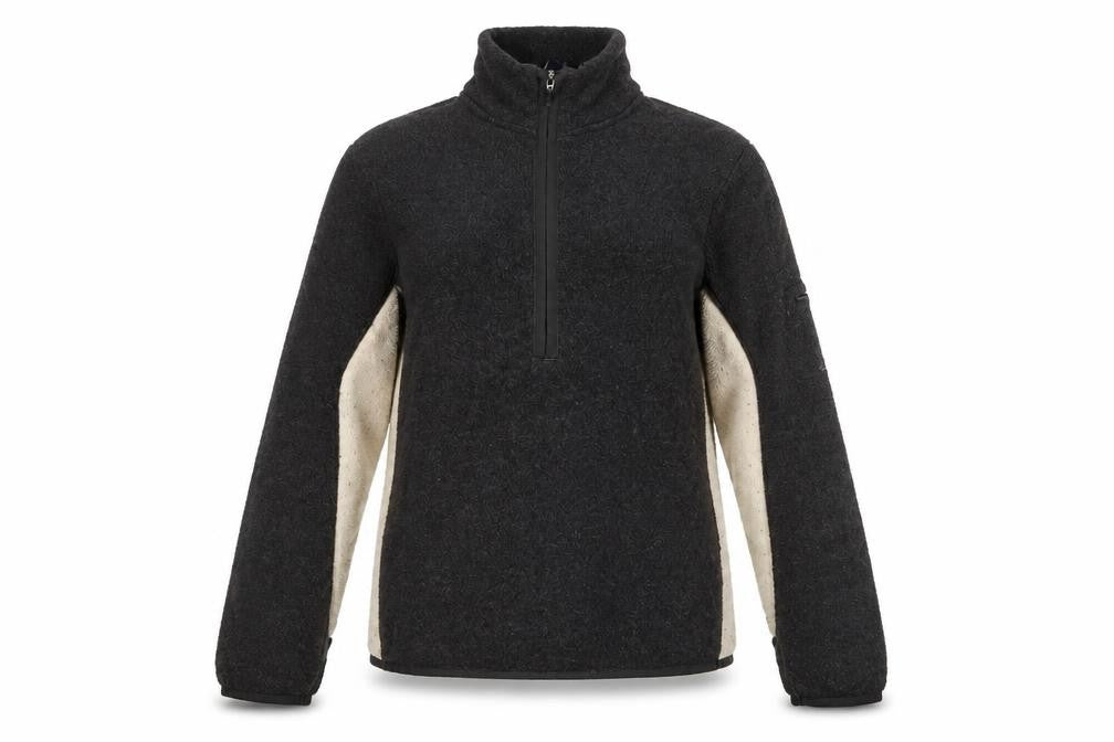 Gap Womens Grey Polyester Pullover Sweatshirt Size XS Zip