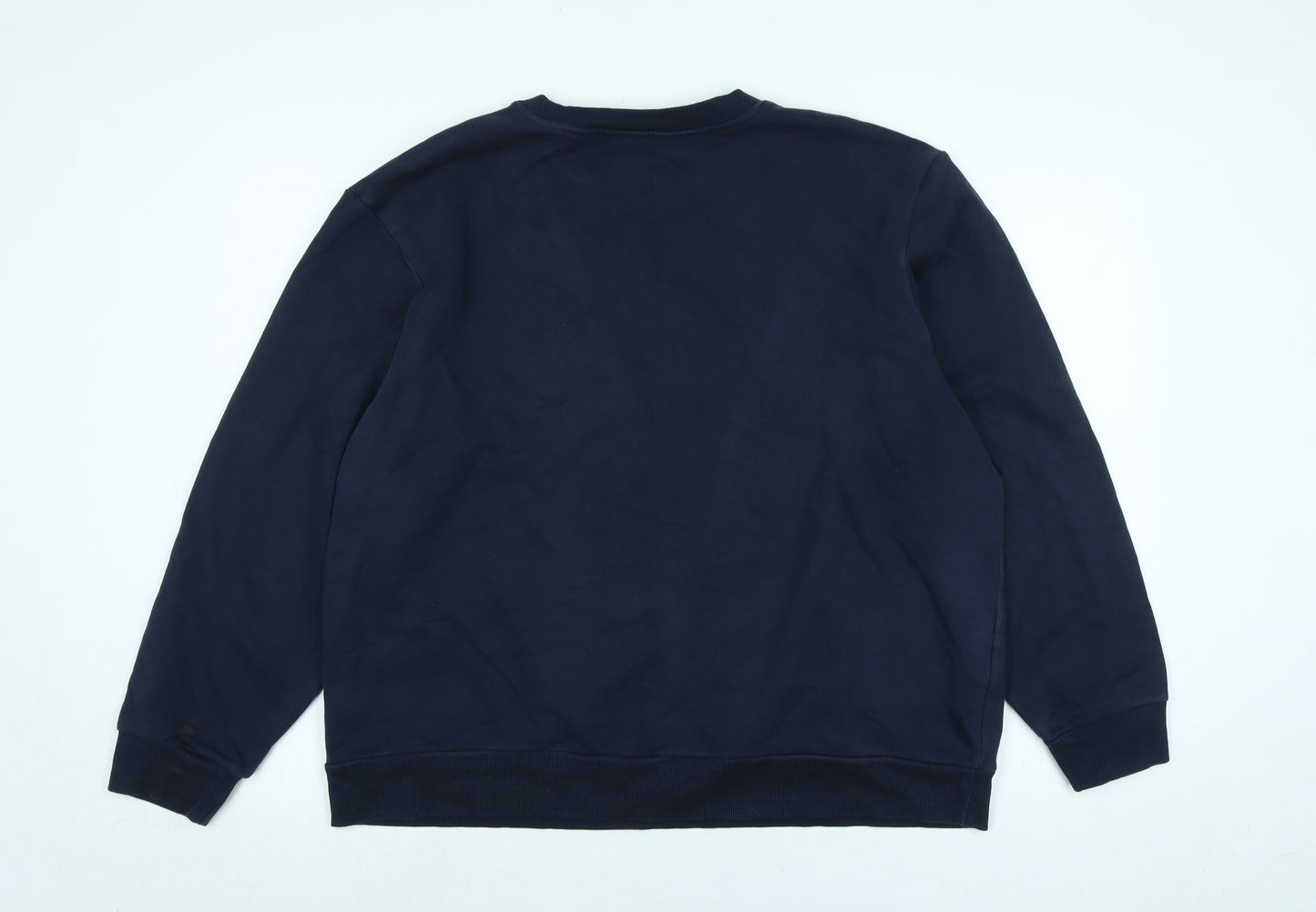 NEXT Womens Blue Polyester Pullover Sweatshirt Size M