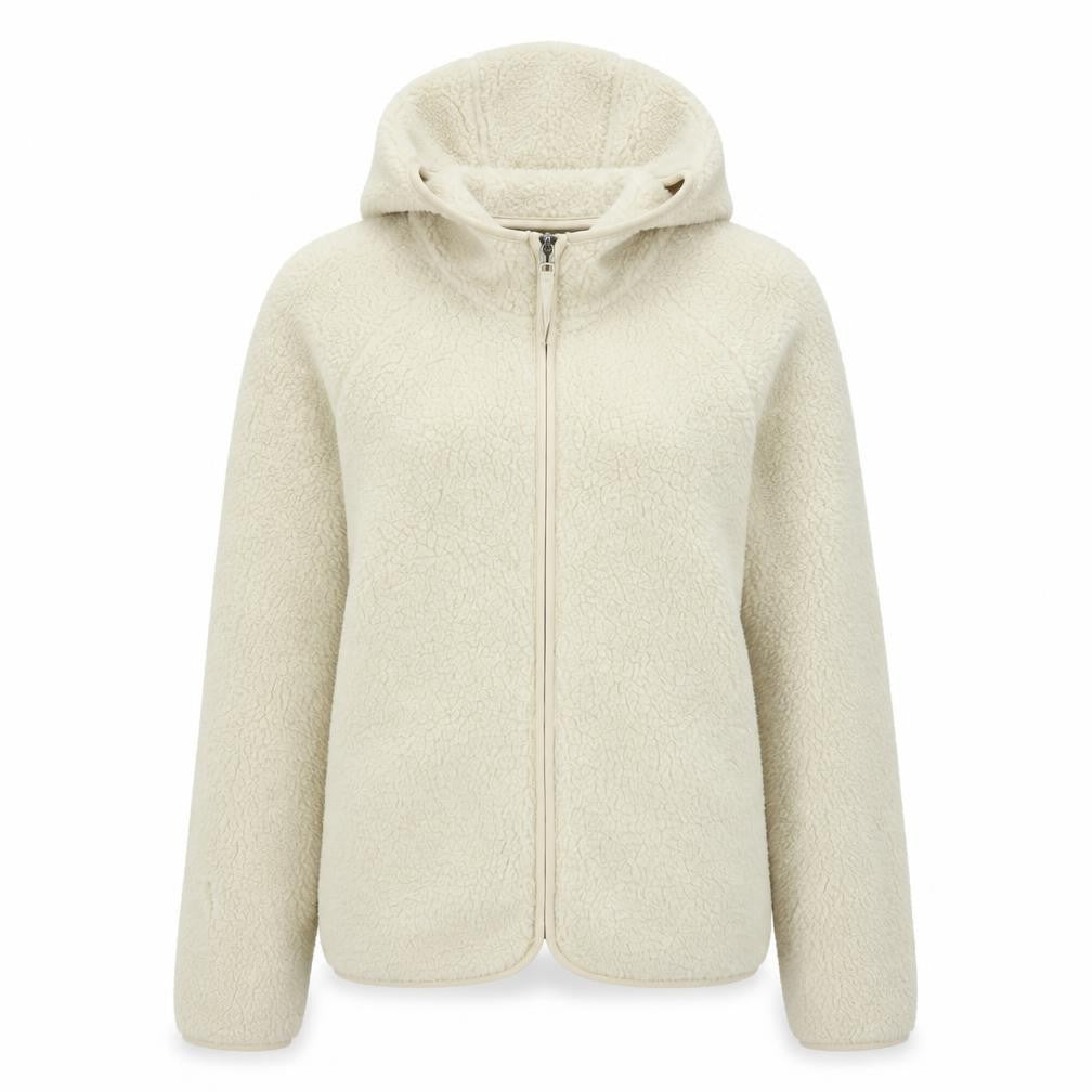 Marks & Spencer Womens Ivory Jacket Size 6 Zip