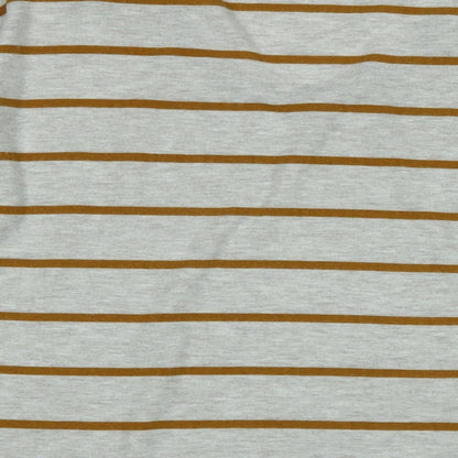 Next Womens Beige Scoop Neck Polyester Pullover Jumper Size 16