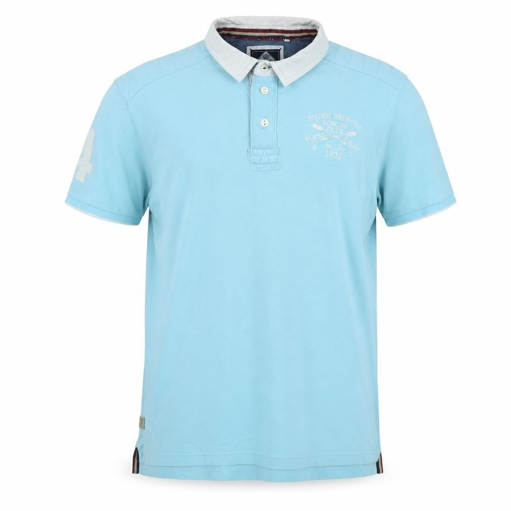 Next Mens Blue Polyester Polo Size 2XL Collared Button