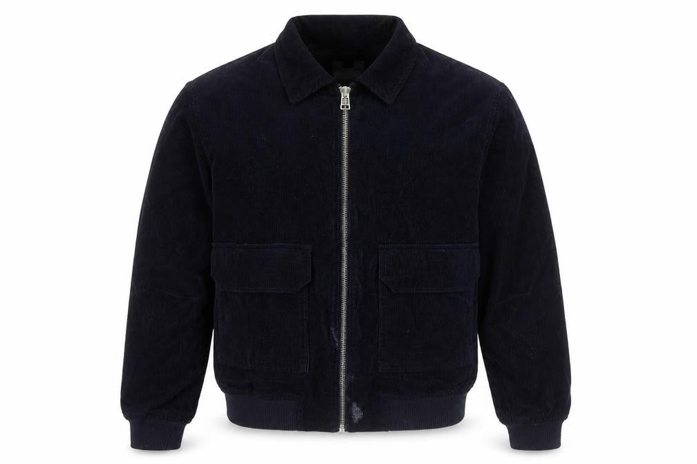 Topman Mens Blue Bomber Jacket Jacket Size M Zip
