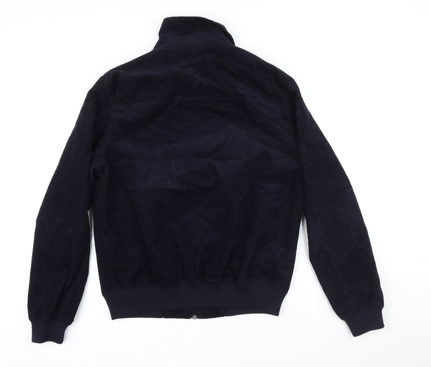 Topman Mens Blue Bomber Jacket Jacket Size M Zip