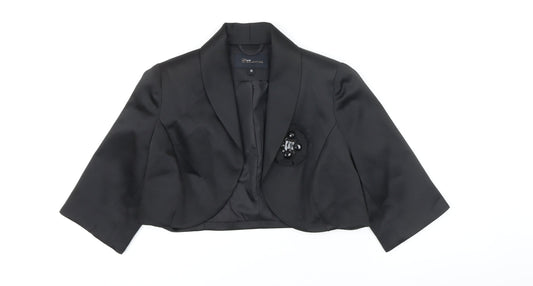 Evie Womens Black Jacket Size 10