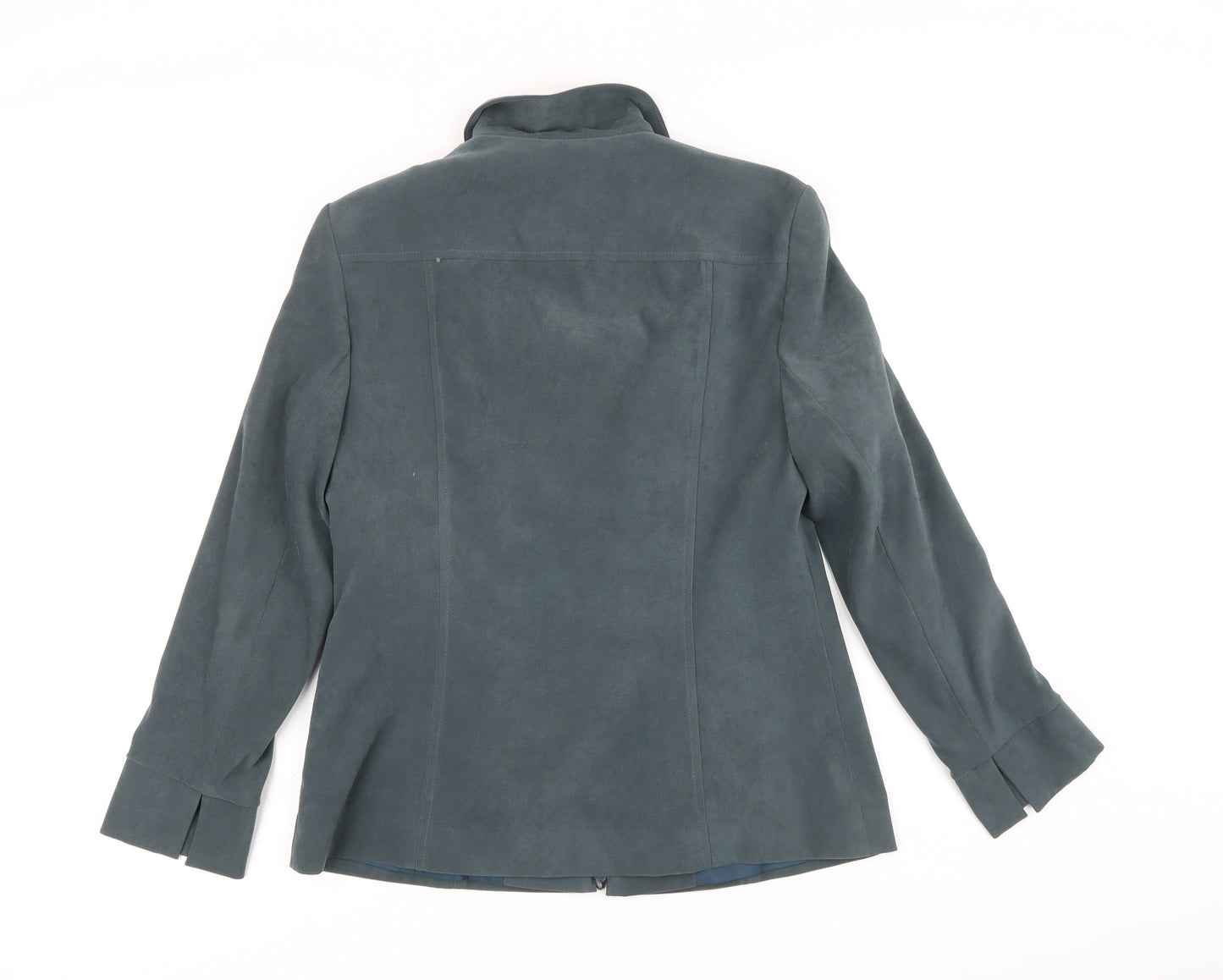 C.M.D Womens Green Jacket Size 10 Toggle
