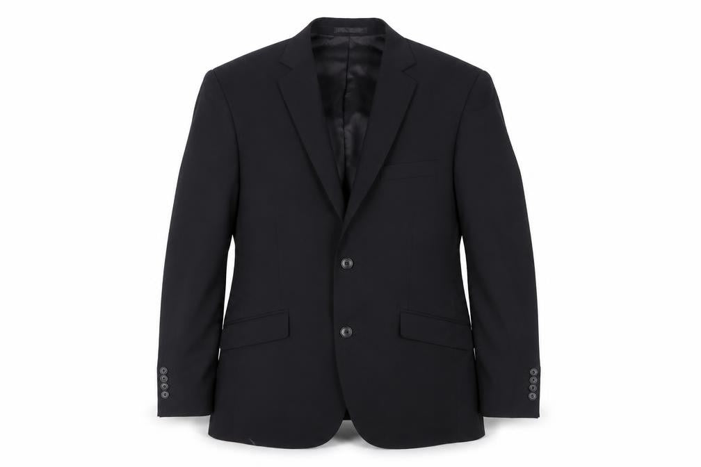 Daniel Grahame Mens Black Polyester Jacket Suit Jacket Size 38 Regular