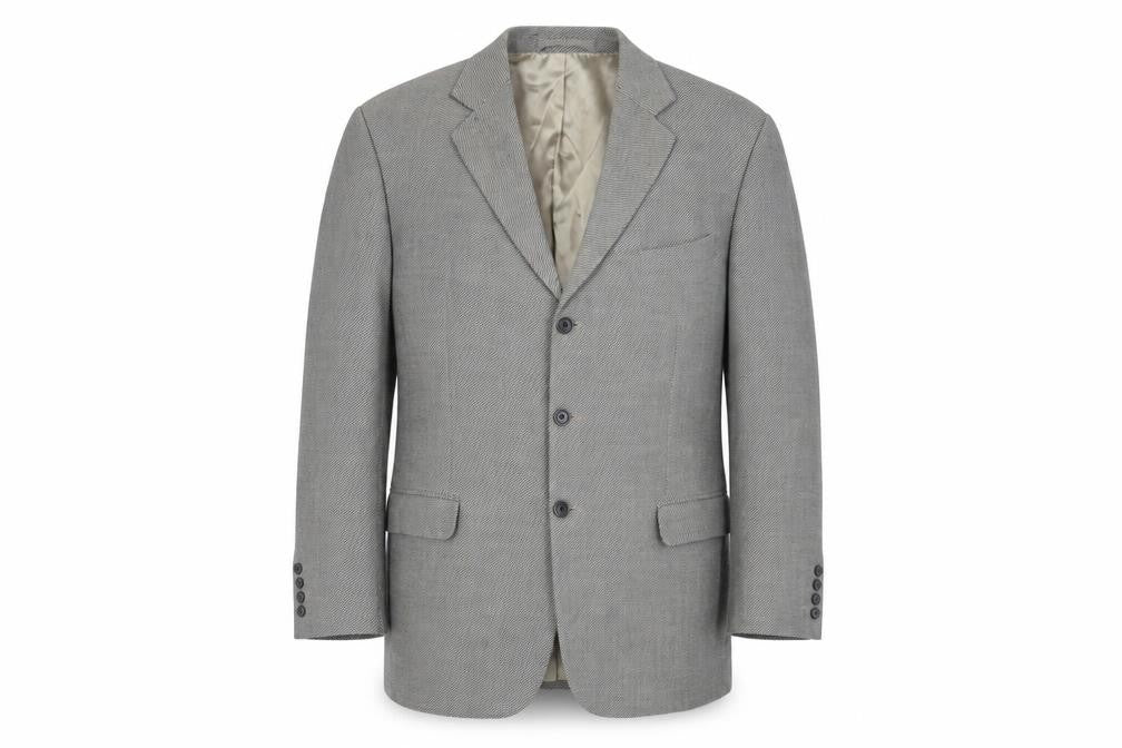 Marks & Spencer Mens Grey Wool Jacket Suit Jacket Size 44 Regular