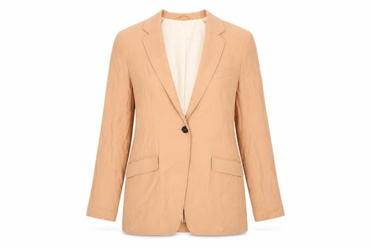 H&M Womens Pink Jacket Blazer Size 14 Button