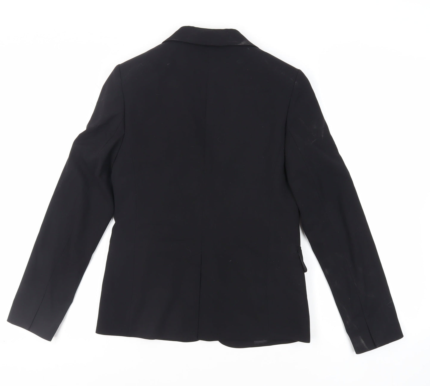 Marks and Spencer Womens Black Jacket Blazer Size 6 Button