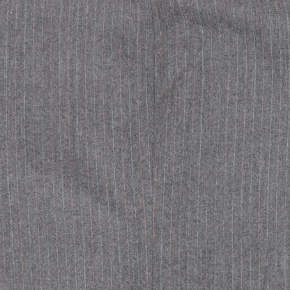 Marks & Spencer Mens Grey Striped Wool Jacket Suit Jacket Size 44 Regular