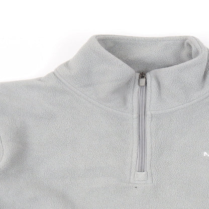 Myprotein Mens Grey Polyester Pullover Sweatshirt Size M - Zipped Pockets