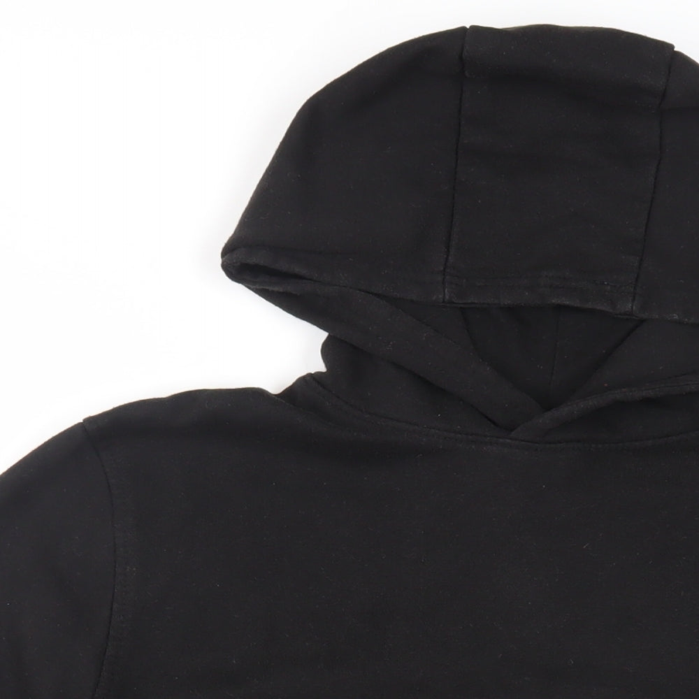 Burton Mens Black Cotton Pullover Hoodie Size M - Pockets