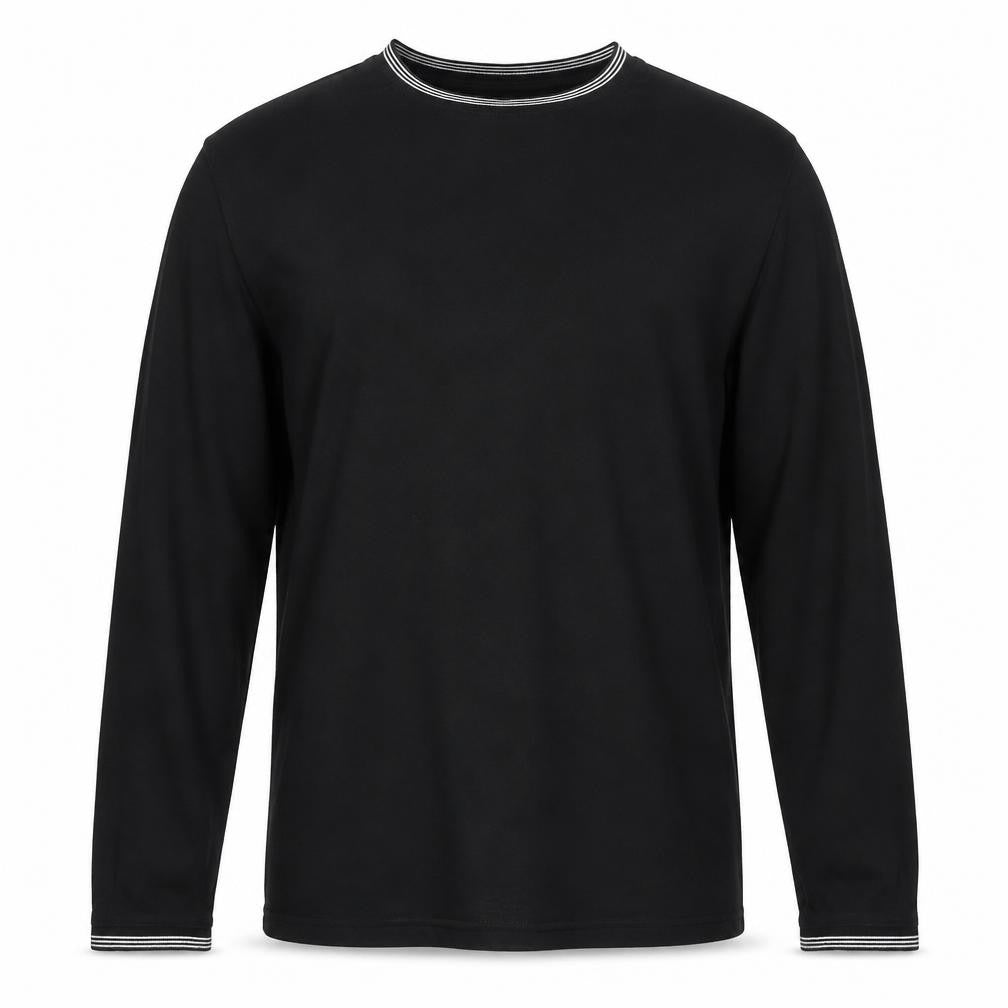 Topman Mens Black Cotton Pullover Sweatshirt Size L