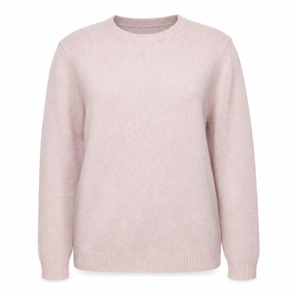 Berkertex Womens Pink Round Neck Polyester Pullover Jumper Size 14 - Size 14-16