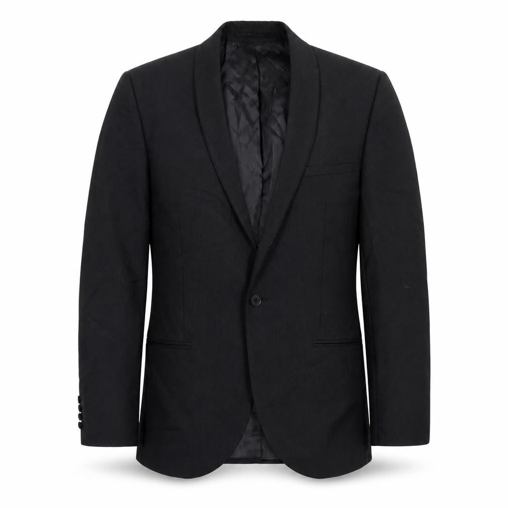 NEXT Mens Black Wool Jacket Suit Jacket Size 38 Regular