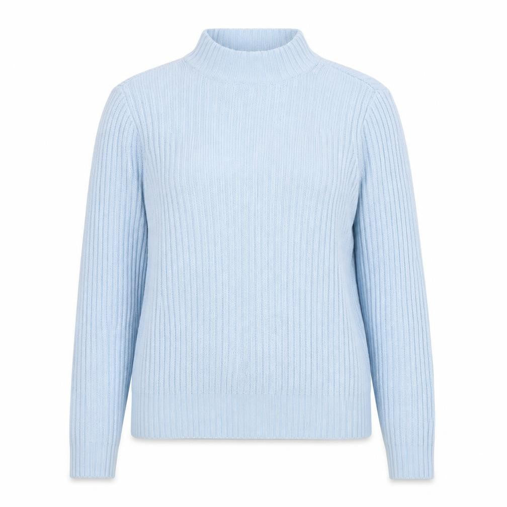 Divided by H&M Womens Blue Round Neck Acrylic Pullover Jumper Size M