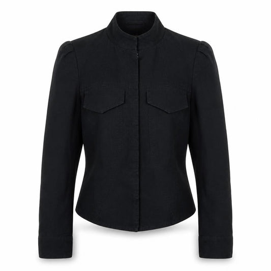 Next Womens Black Jacket Blazer Size 8 Hook & Eye