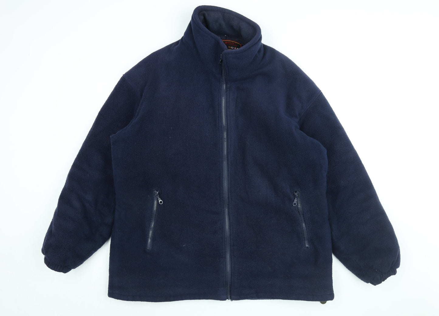 High Mount Mens Blue Jacket Size XL Zip