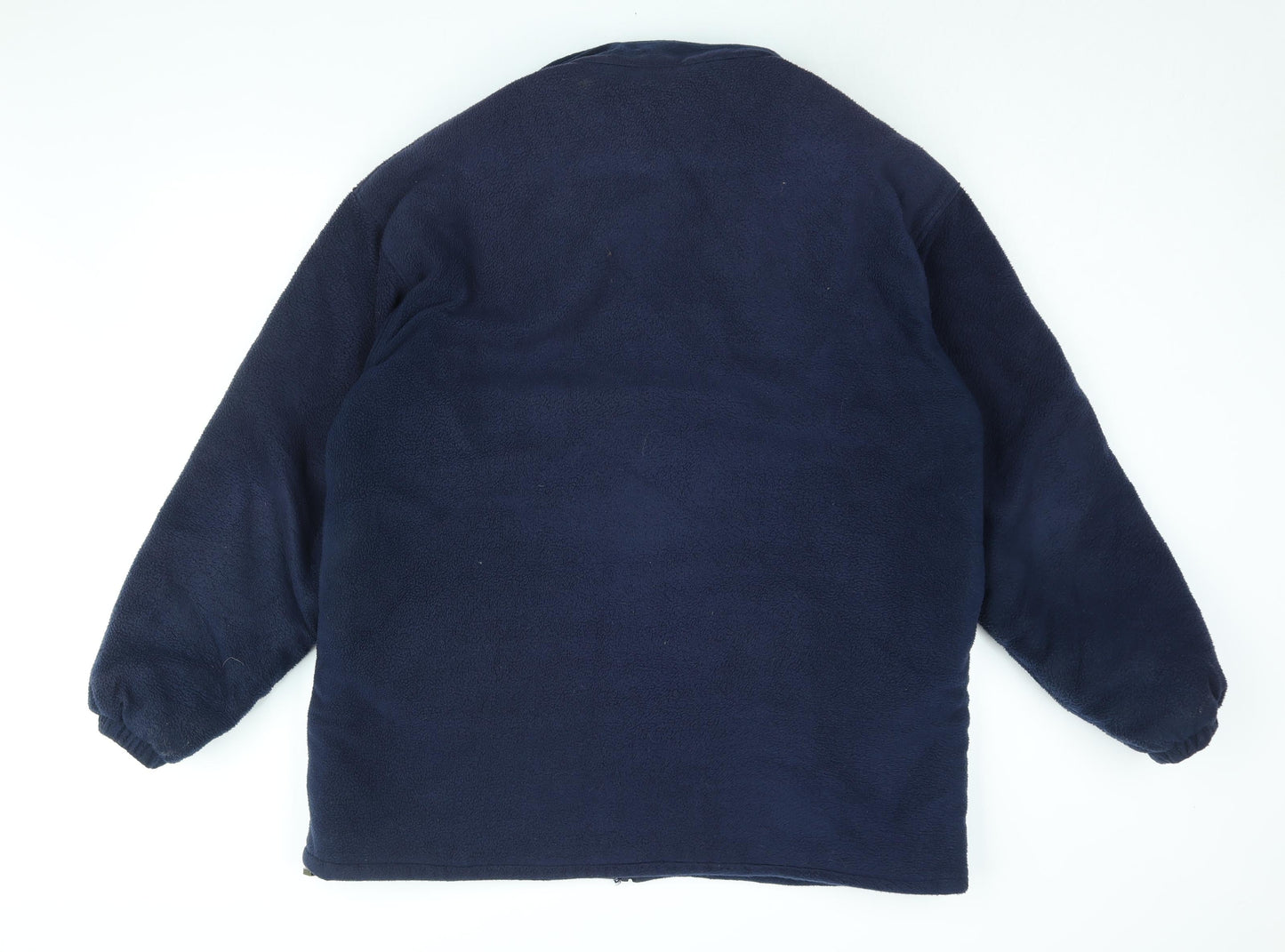 High Mount Mens Blue Jacket Size XL Zip