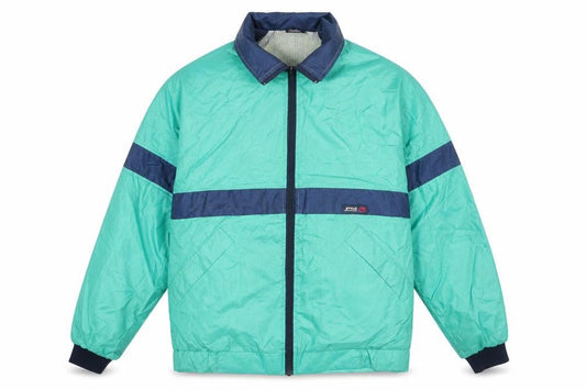 Stylo Matchmakers Mens Green Jacket Coat Size L Zip