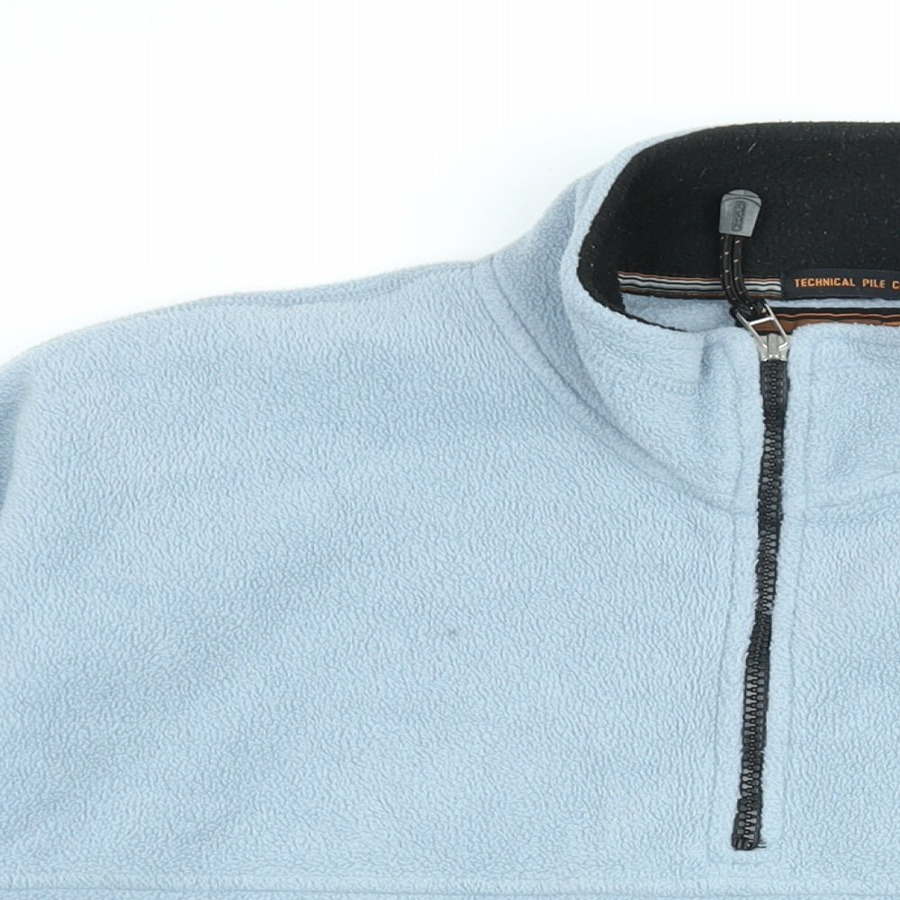 systemtec Mens Blue Polyester Pullover Sweatshirt Size L