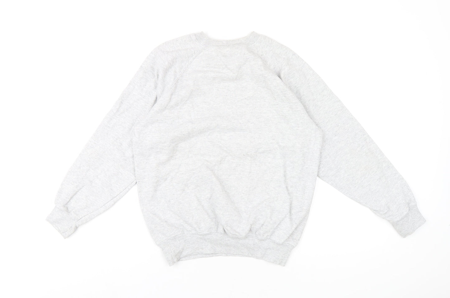 And Then Wee Womens Grey Cotton Pullover Sweatshirt Size S Pullover