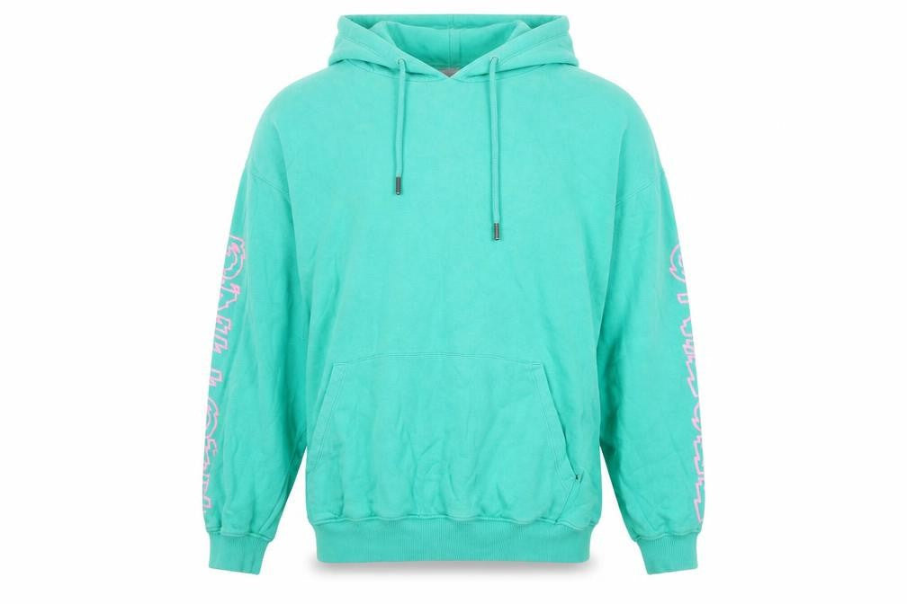 ASOS Mens Green Cotton Pullover Hoodie Size XL