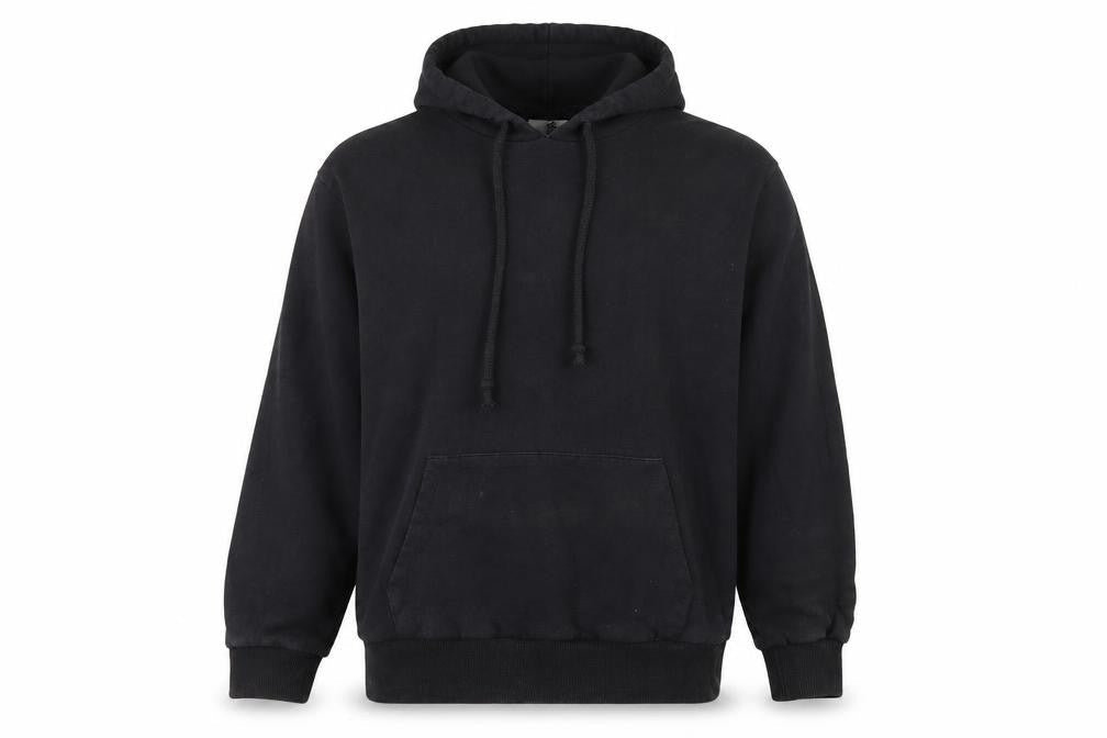 COLLUSION Mens Black Cotton Pullover Hoodie Size M