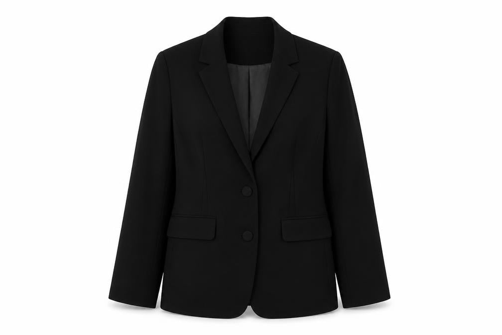 Winser London Womens Black Jacket Size 12 Button