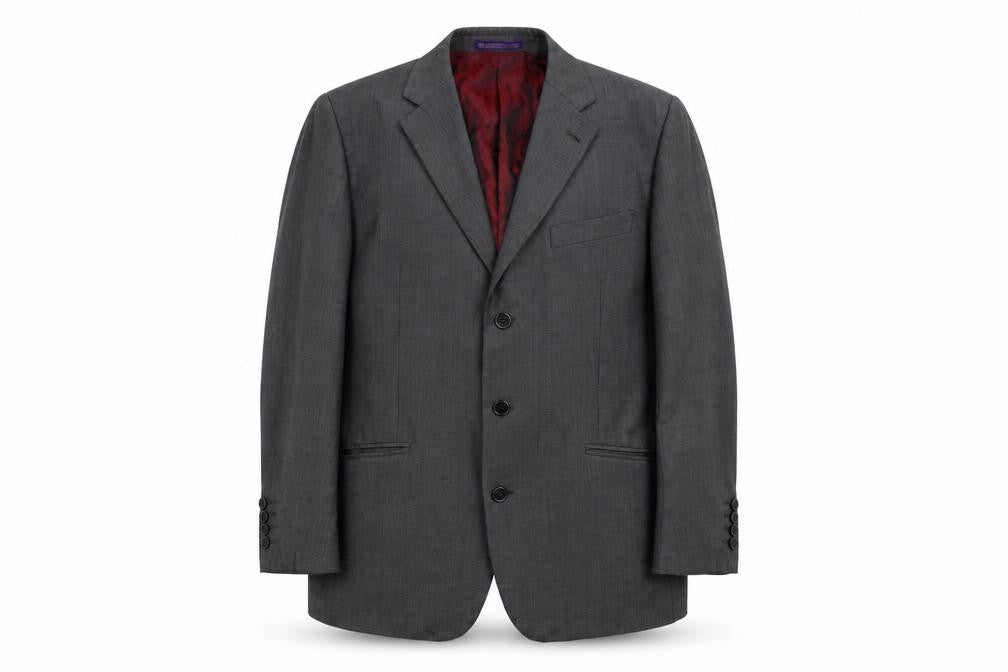 Skopes Mens Grey Wool Jacket Suit Jacket Size 42 Regular