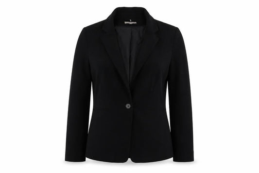 H&M Womens Black Jacket Size 10 Button