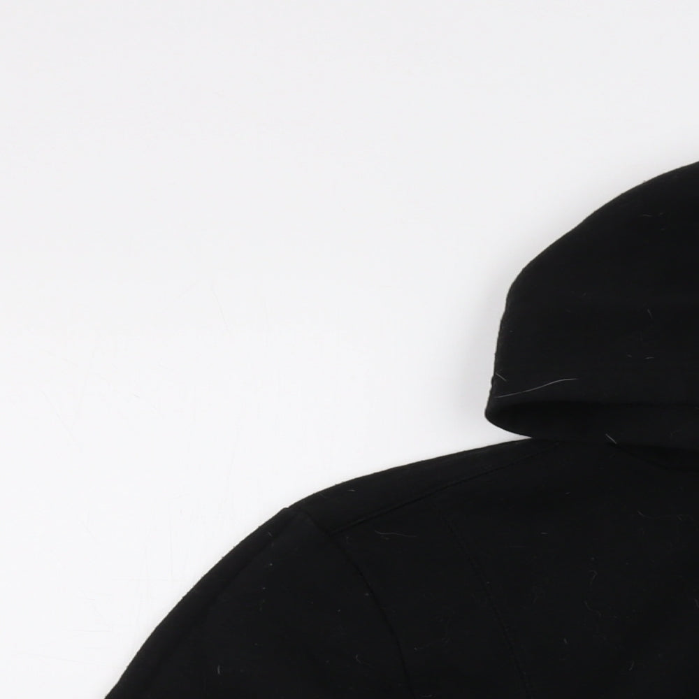 Slazenger Boys Black Polyester Pullover Hoodie Size 11-12 Years Pullover