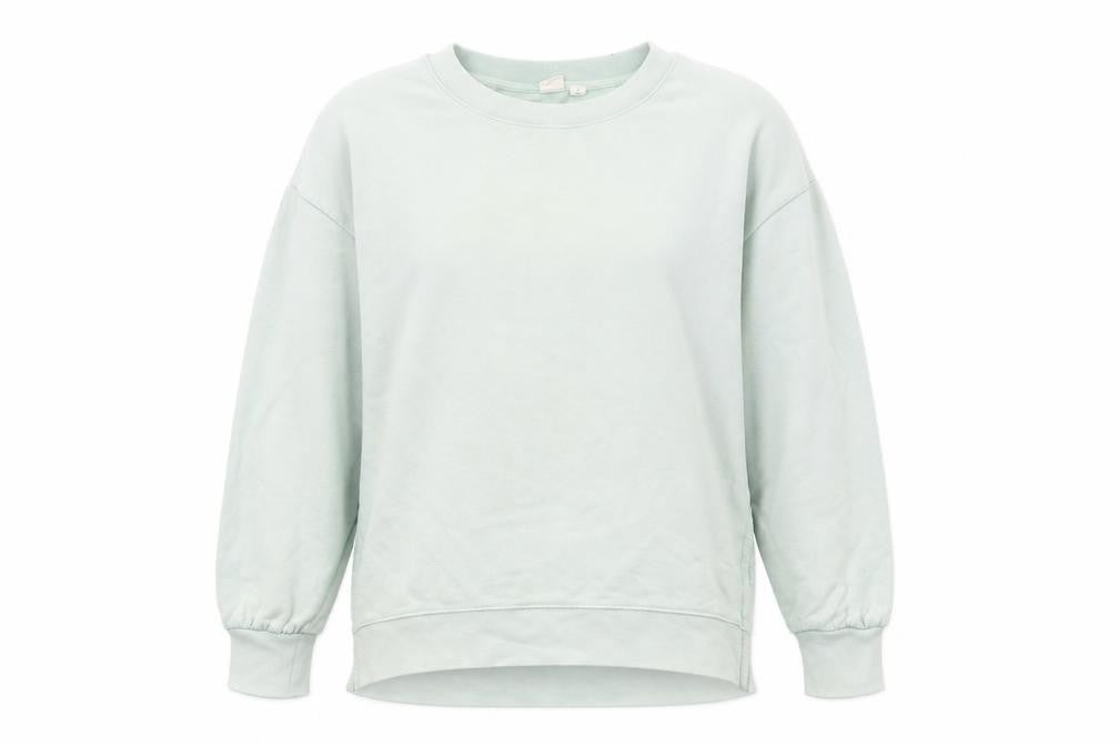 Gapo Womens Green Cotton Pullover Sweatshirt Size M Pullover
