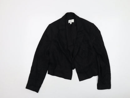Marks & Spencer Womens Black Jacket Size 12 Button