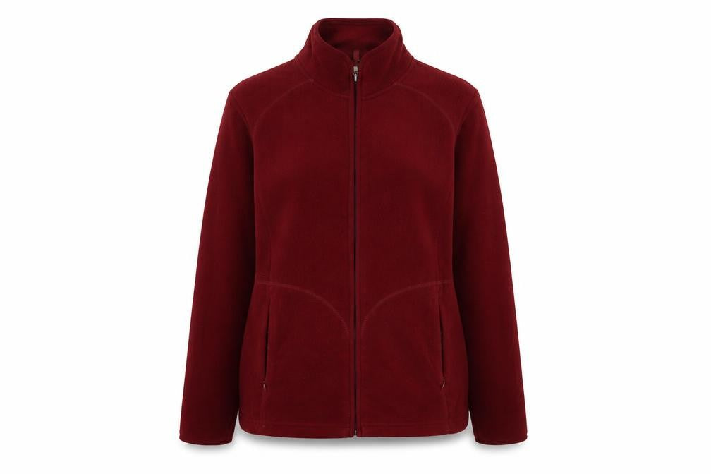 Marks & Spencer Womens Red Jacket Size 16 Zip