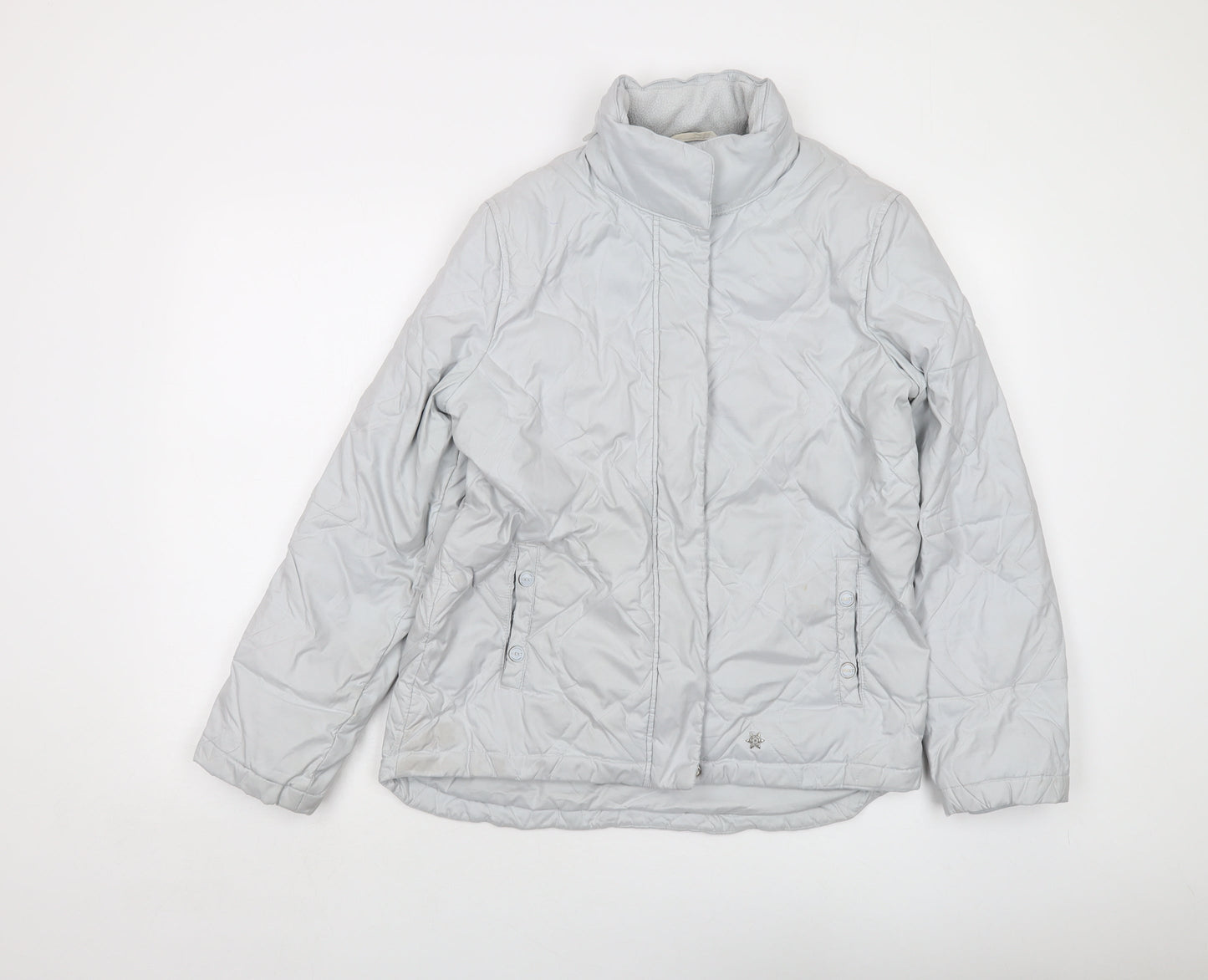 NEXT Womens Blue Jacket Size 10 Zip