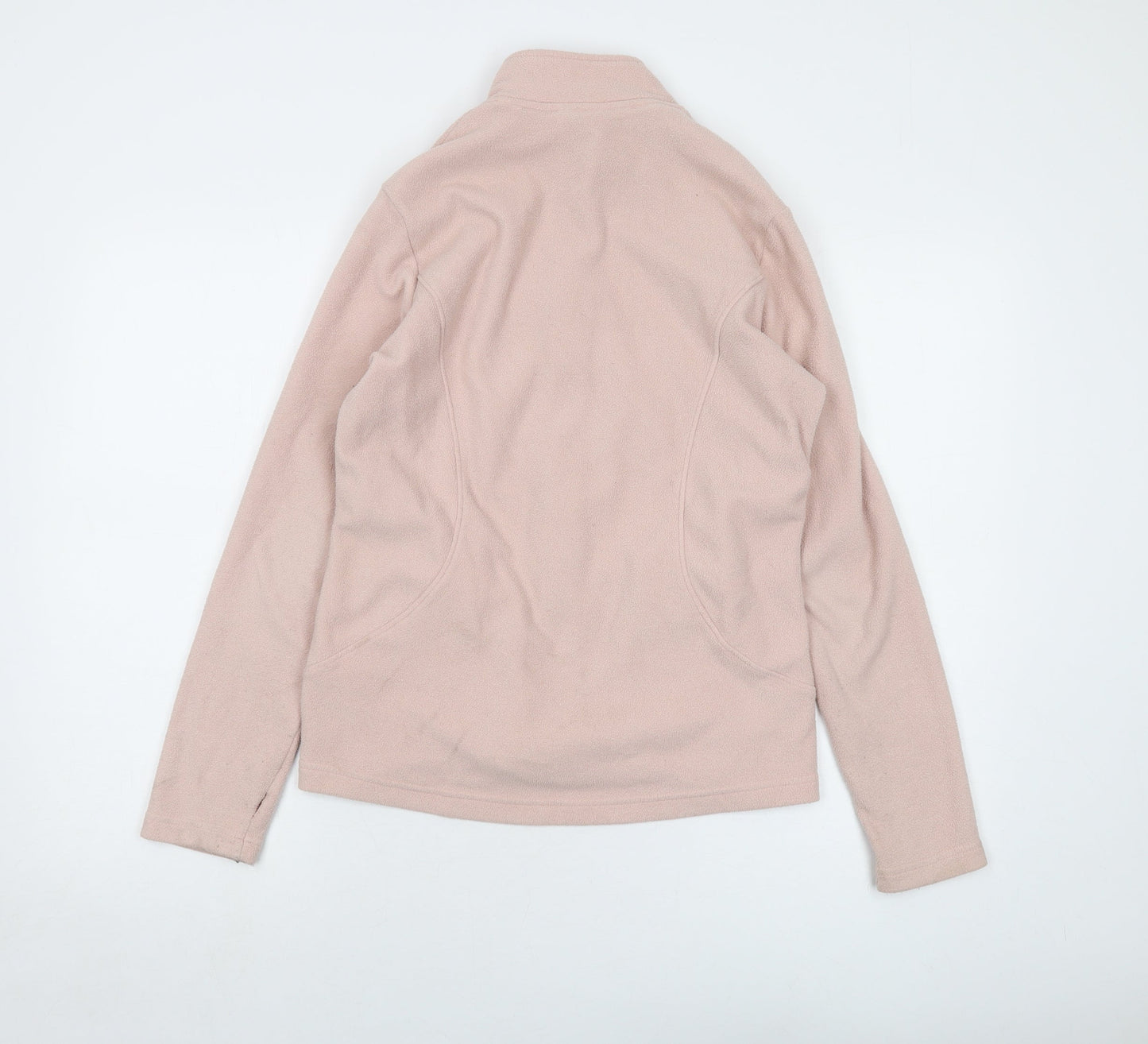 Marks and Spencer Womens Pink Jacket Size 10 Zip