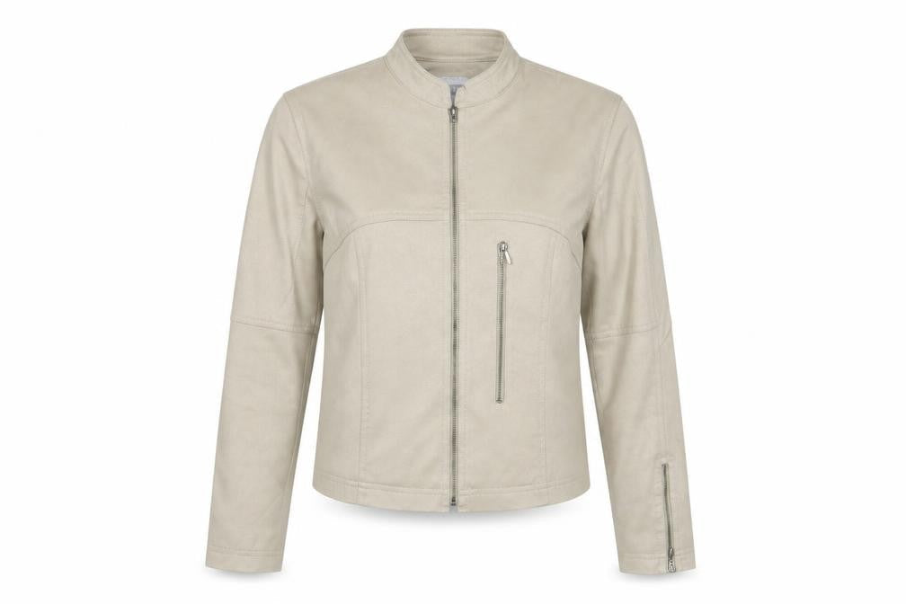 NEXT Womens Beige Jacket Size 10 Zip