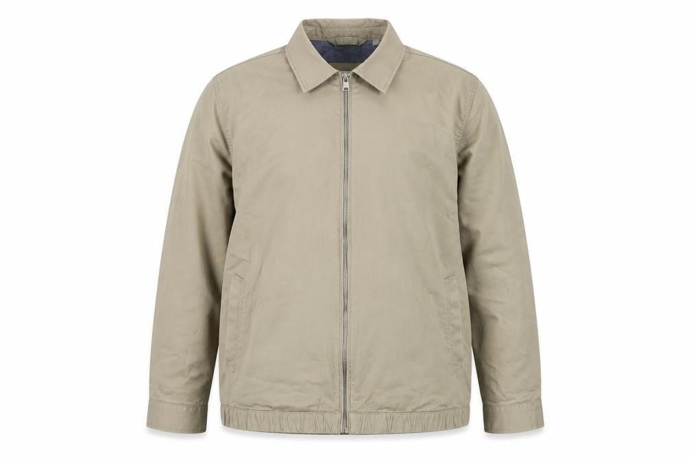 Marks and Spencer Mens Beige Jacket Size 3XL Zip