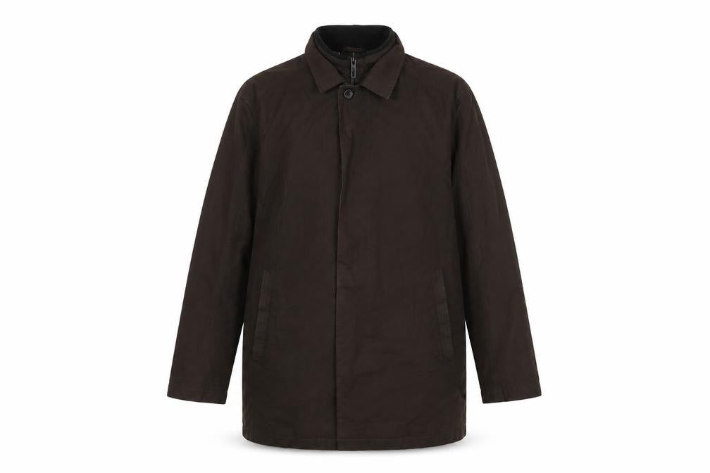 Marks & Spencer Mens Brown Jacket Size L Zip
