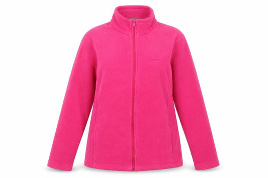 Hi Gear Womens Pink Jacket Size 10 Zip - Logo, Embroidered