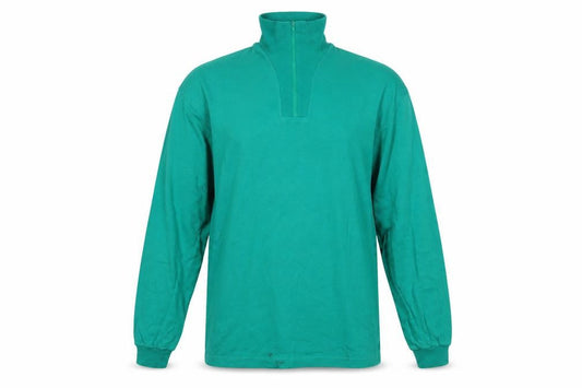 St Michael Mens Green Cotton Pullover Sweatshirt Size M