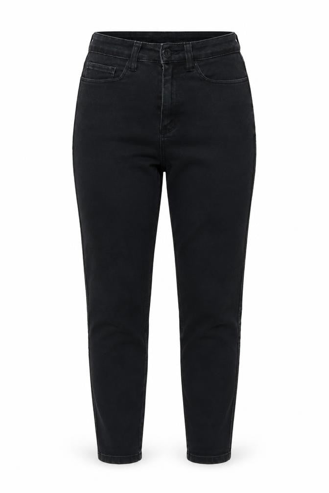 Otto Womens Black Cotton Blend Tapered Jeans Size 22 in L26 in Regular Zip