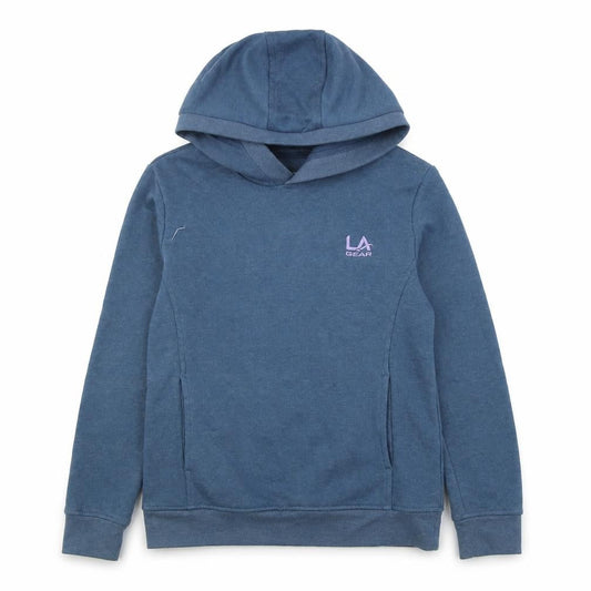 LA Gear Boys Blue Polyester Pullover Hoodie Size 9-10 Years