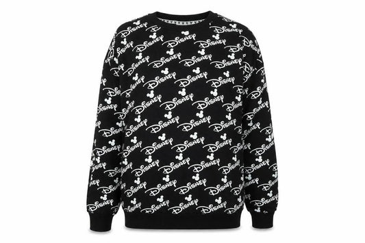 Disney Womens Black Polyester Pullover Sweatshirt One Size - Size 2XS - Disney