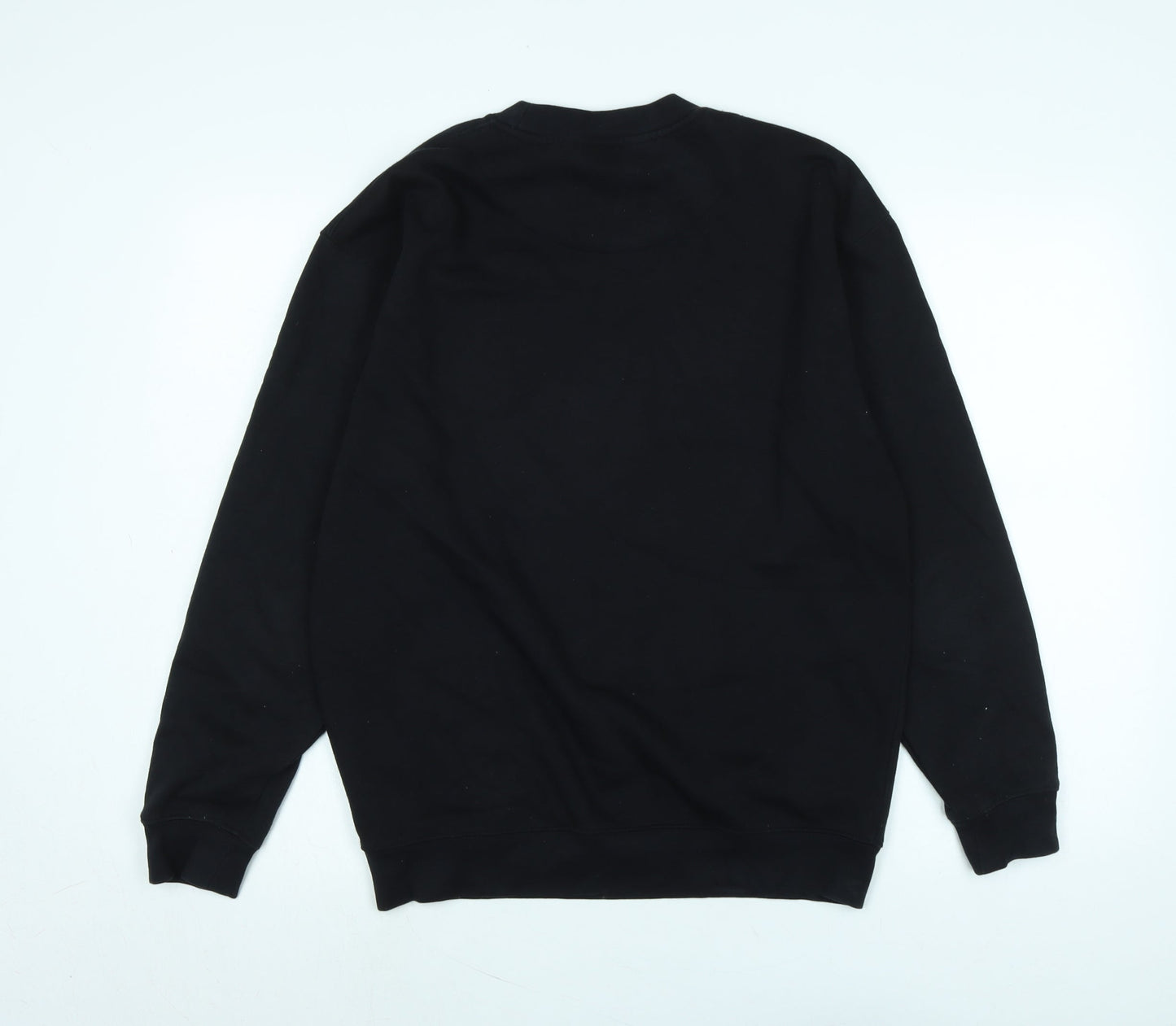 Star Wars Boys Black Polyester Pullover Sweatshirt Size M - Logo - Star wars